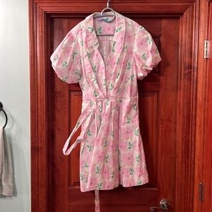 Floral cotton dress
